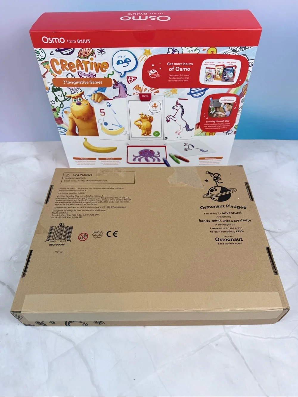 Osmo Creative Starter Kit with Monster Set - Red & Brown
